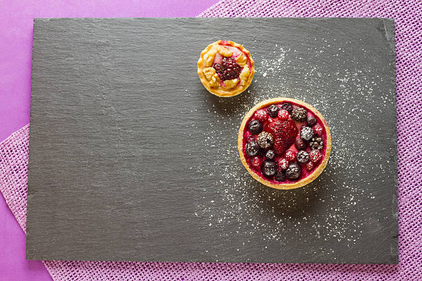 Autumn fruits cakes