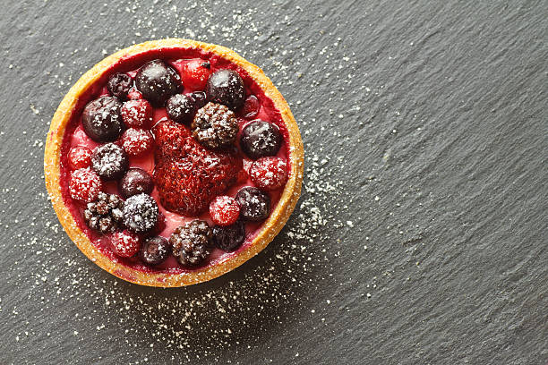 istock Autumn fruits cake 469704104