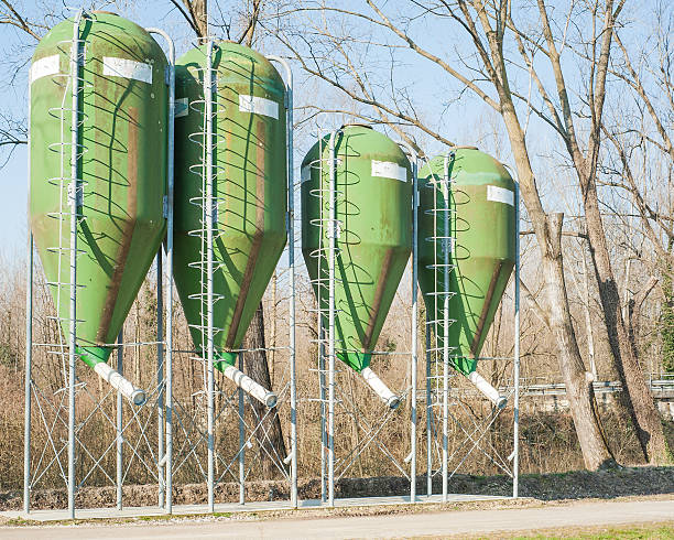 istock farm silos for fish farming 469706392