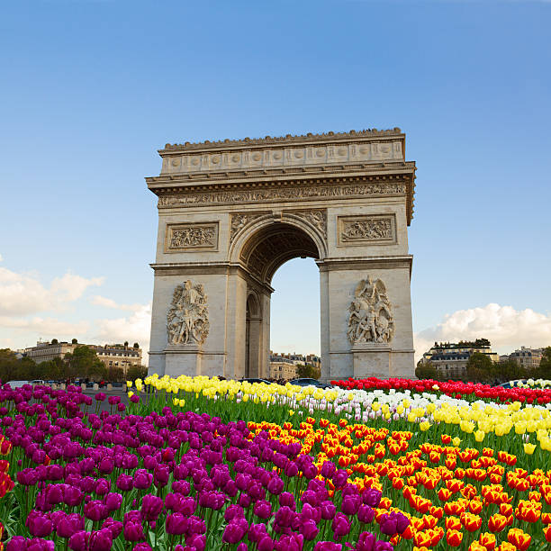 istock Arc de triomphe, Paris, France 469707369