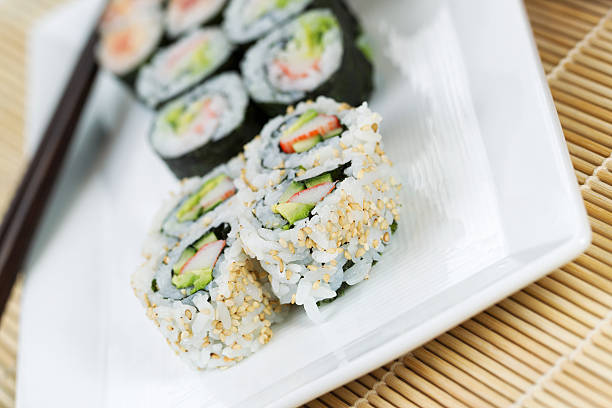 istock Handmade California Rolls - Sushi 469708761