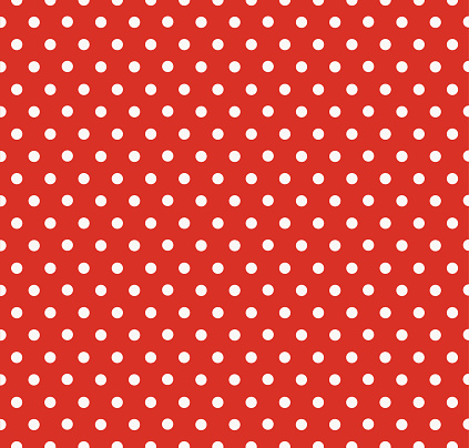 Classic polka dot seamless pattern