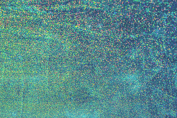 istock Defocused blue and green sparkles background. 469711812
