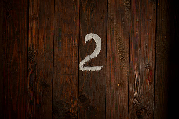istock Number on a wooden door 469716609