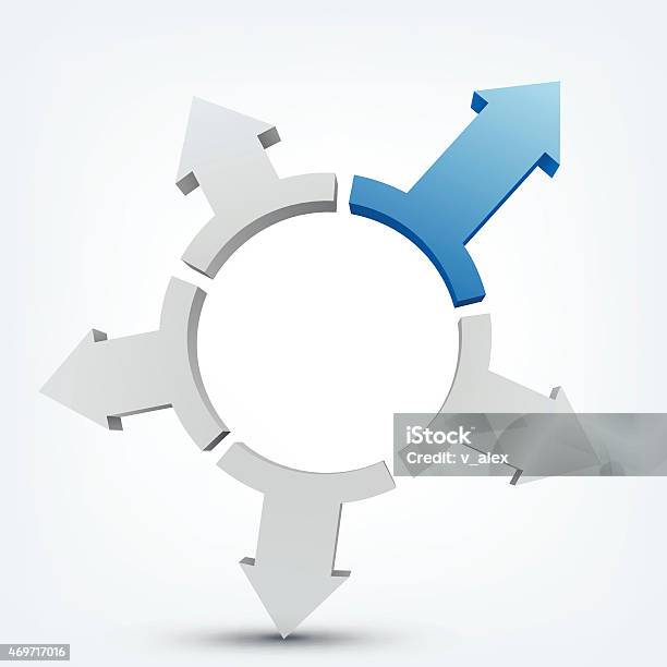 Abstract 3d Vector Illustration With Place For Text Stock Illustration ...