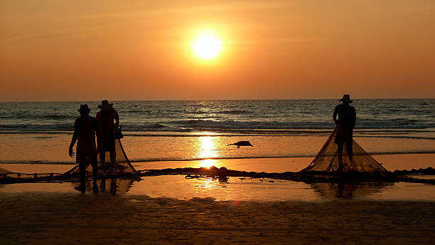 istock Fishermens. Sunset, the Arabian Sea. 469718081