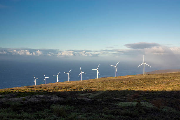 istock The Auwahi Wind Farm, Maui, Hawaii 469723672