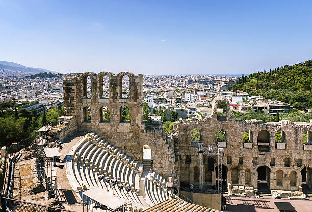 istock Odeon of Herodes Atticus, Athens 469724949