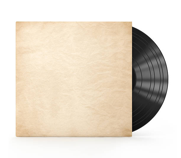 istock Old vinyl record in a paper case 469727237