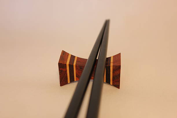 istock Chopsticks on a wooden holder 469729396