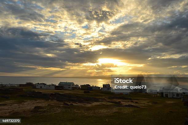 Cape Polonium Sunset Stock Photo - Download Image Now - Cabo Polonio, 2015, Beach