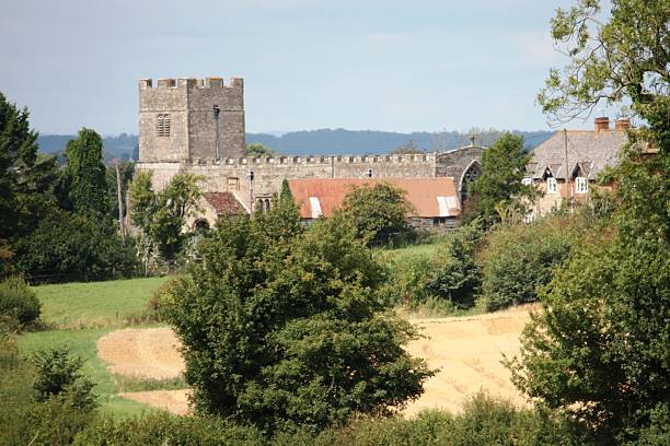 istock Chesterton church, Warwickshire 469736834