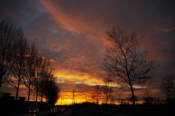 istock Sunset scene in the country 469737808