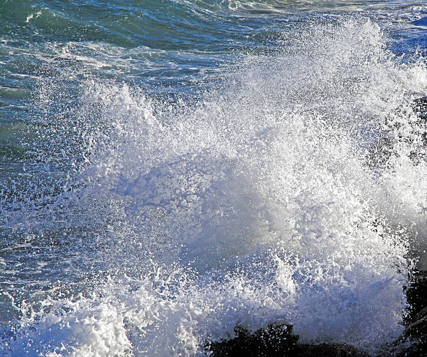 istock Stormy sea at Crete, Greece 469742685