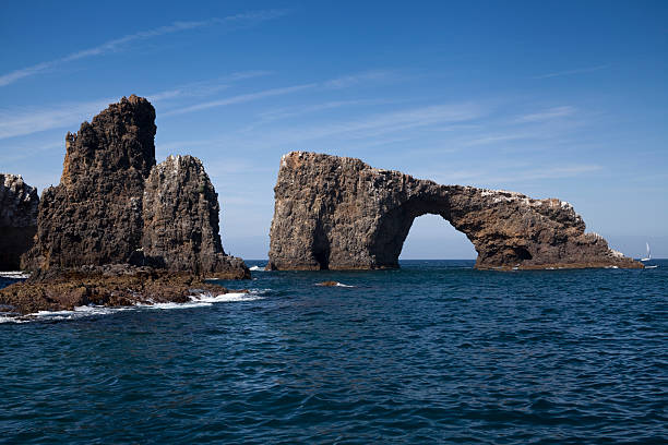 istock Anacapa Island, CA , Arched Rock 469743554