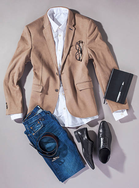 istock Outfit of business man. 469746903