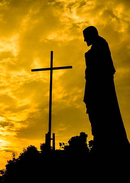 istock Jesus and cross 469750306