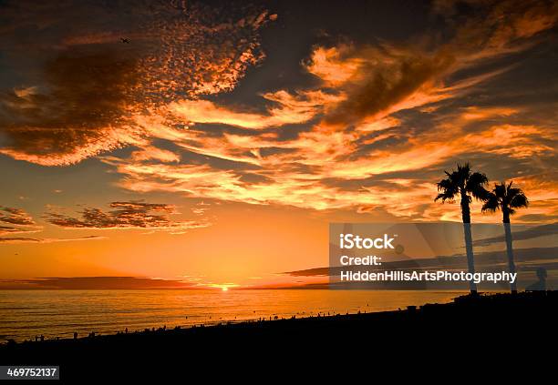 Beach Sunset Stock Photo - Download Image Now - Carlsbad - California, Beach, Sunset