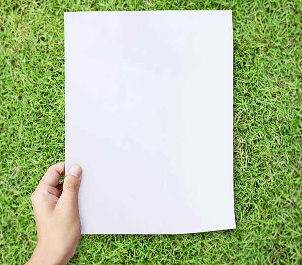 istock Businessman showing the big blank card 469752239