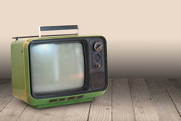 istock Vintage style old television 469753978