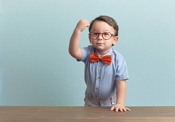 istock Strong little child. 469754260