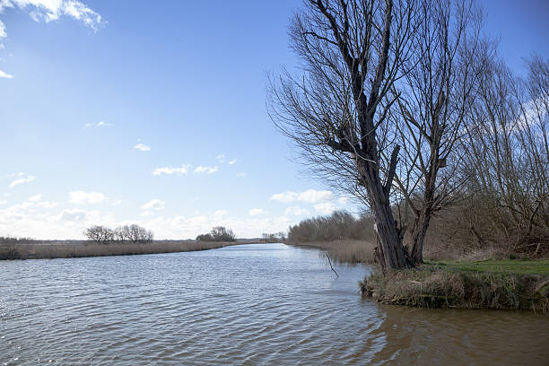istock spring sunshine on quiet Norfolk Broads Eastern england 469754270