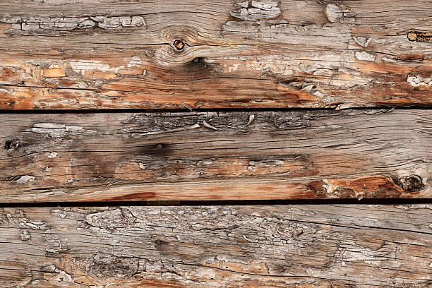 vieux fond en bois - backdrop damaged old fashioned natural pattern photos et images de collection