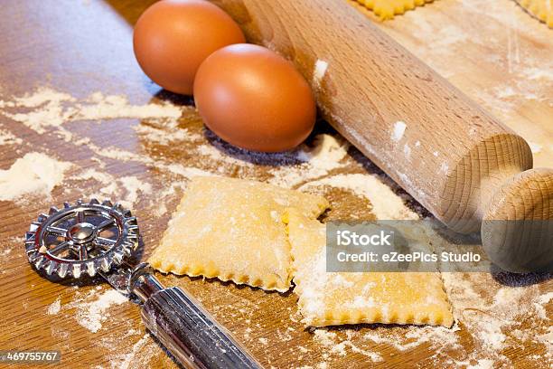 Homemade Agnolotti Piedmont Pasta Stock Photo - Download Image Now - Cookie Cutter, Cooking, Cultures