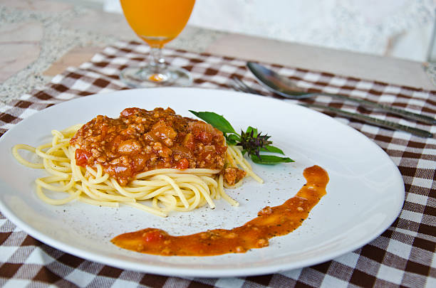 spaghetti - foto stock