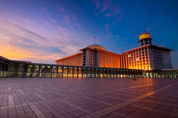 Istiqlal Mosque, or Masjid Istiqlal, (Independence Mosque) in Jakarta, Indonesia is the largest mosque in Southeast Asia.