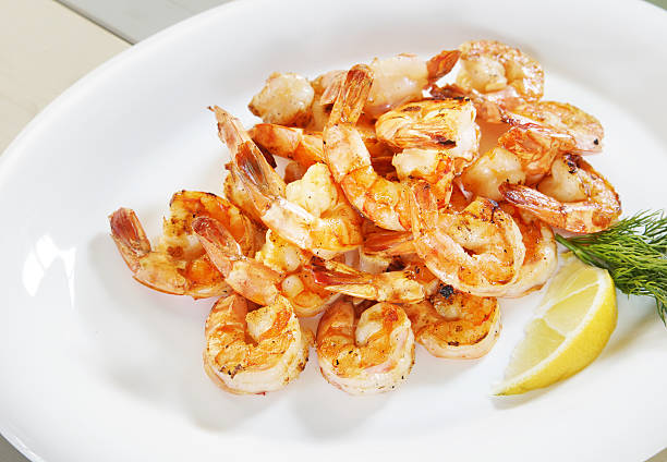istock Lots of shrimp on a plate 469760411