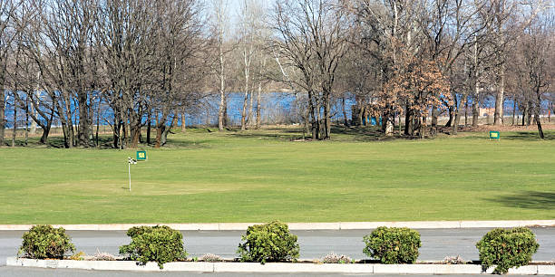 istock Fragment of the golf course. 469762594