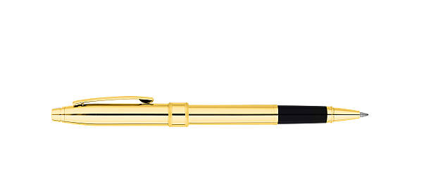 istock classic golden fountain pen 469768272