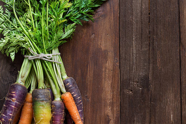 istock Fresh organic rainbow carrots 469768610
