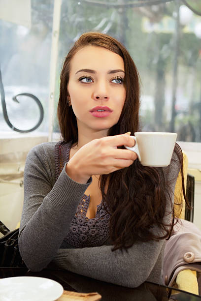 istock Pretty thoughtful woman 469769463