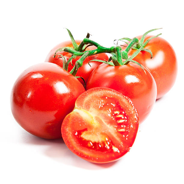istock Closeup of tomatoes on the vine 469771627
