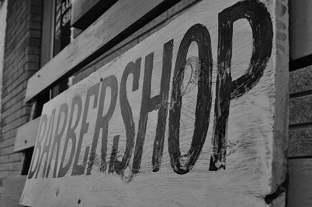 istock Barbershop Sign 469777342