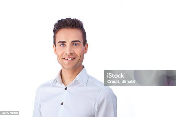 Smiling Man Stock Photo - Download Image Now - 2015, 25-29 Years, Adult