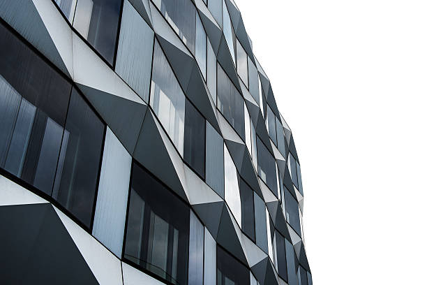 istock Modern city business building 469778786