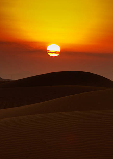 Dubai desert with beautiful sandunes
