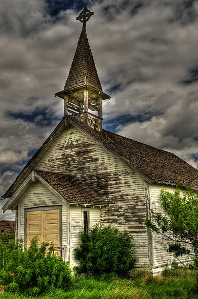 istock Abandoned Desert Church 469783303