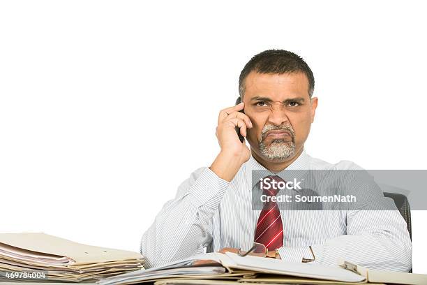 Annoyed And Angry Businessman On Phone Stock Photo - Download Image Now - 2015, 30-39 Years, Adult