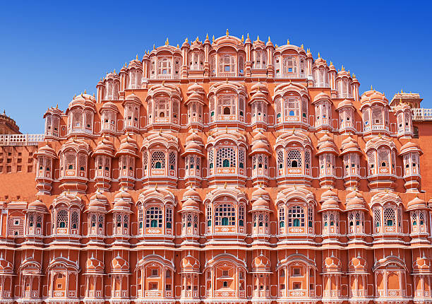 Hawa Mahal palace, Jaipur Hawa Mahal palace (Palace of the Winds), Jaipur, Rajasthan hawa mahal photos stock pictures, royalty-free photos & images
