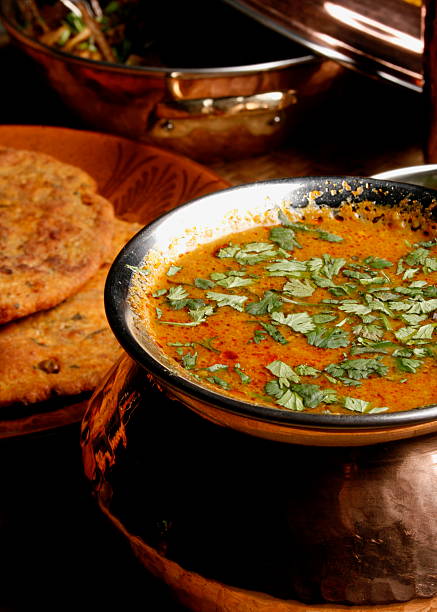 istock Gatte Ki Sabzi - a popular Rajasthani dish 469788307