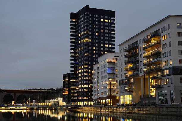 istock Modern apartment buildings 469789970