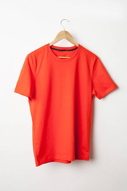 istock Orange t-shirt template ready for your graphic design. 469790000