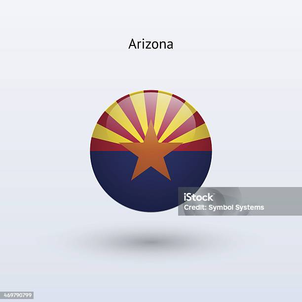 Vetores de Bandeira Do Estado Do Arizona e mais imagens de Arizona - Arizona, Bandeira, Bandeira dos estados americanos