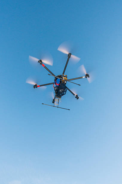 Drone, helicopter, video, remote control stock photo