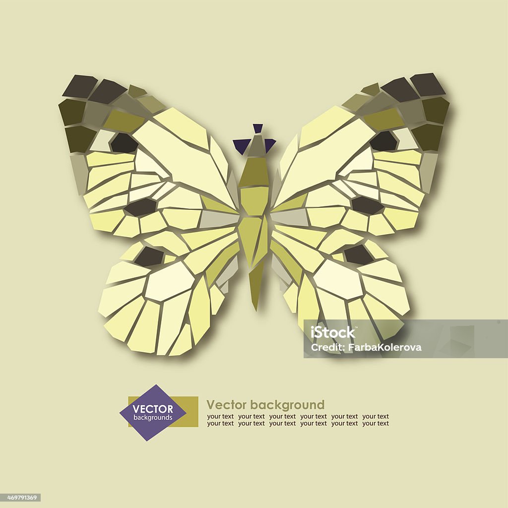 Ilustração em vetor de borboletas - Vetor de Borboleta royalty-free