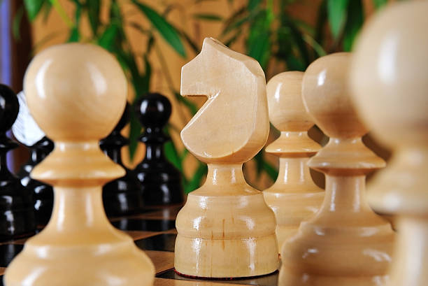 istock Chessman horse closeup 469791373